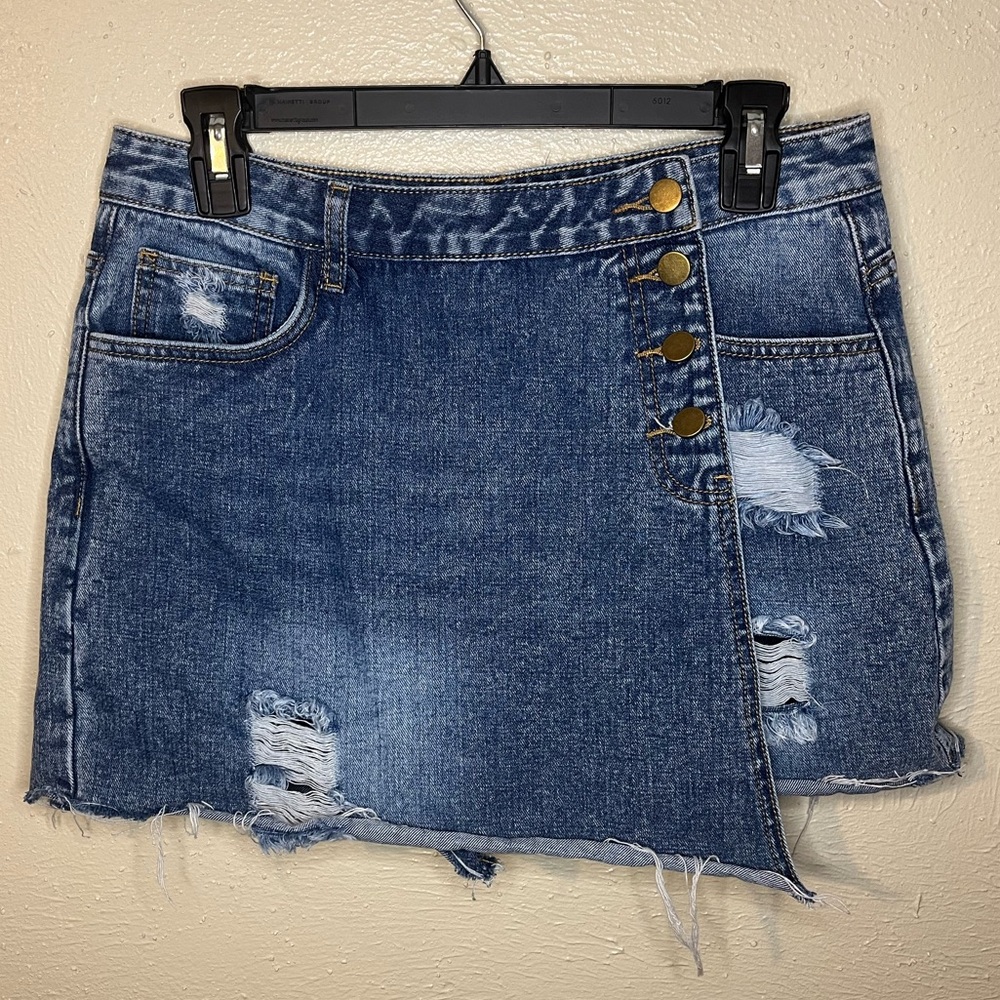 Umgee Denim Skort NWOT